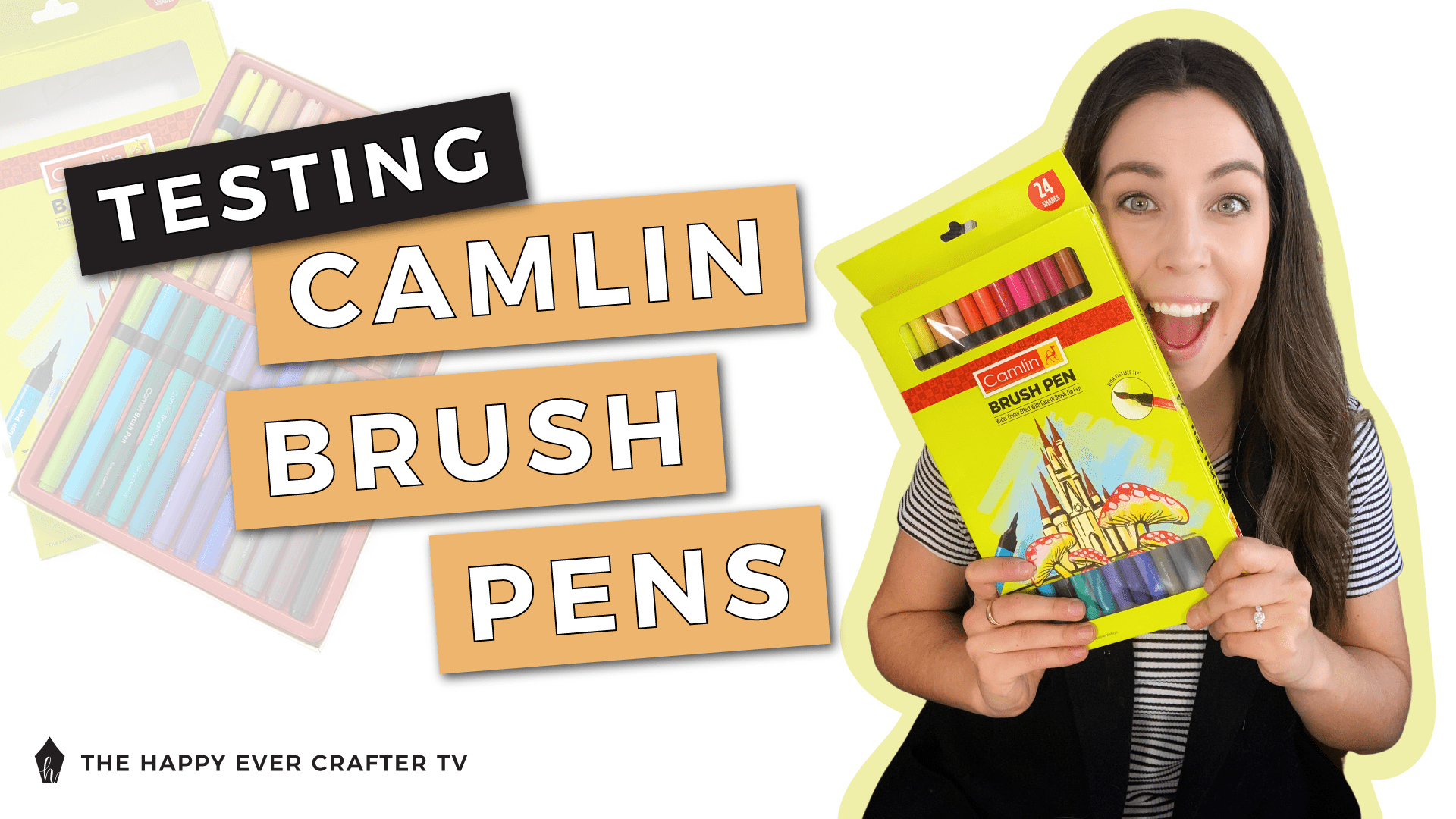 Camlin Brush Pen Review Photo