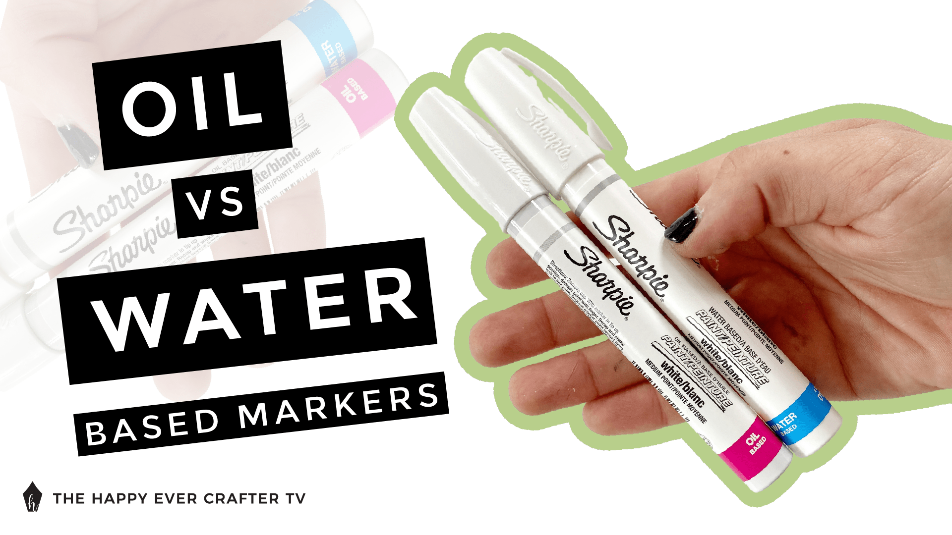 Oil-Based VS Water-Based Paint Markers Photo